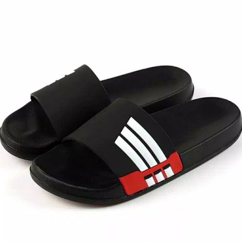 Sandal Karet Adidas| Sendal Adidas slip on grade ori| Sandal Karet Pria| Sendal Karet Cowok