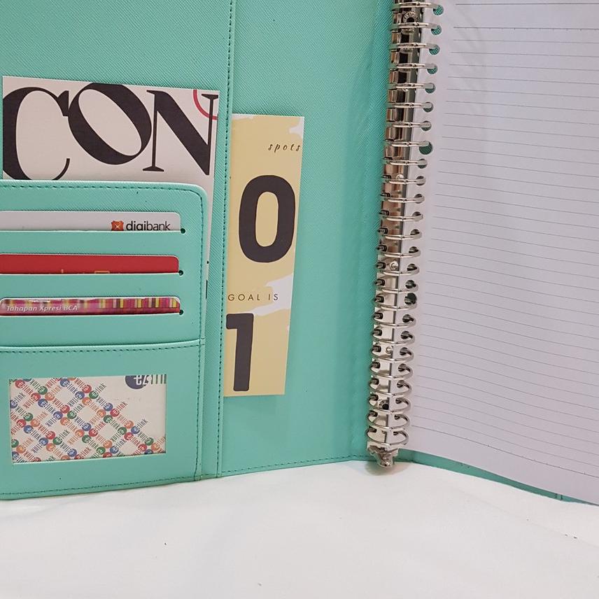 

♖ Binder Polos Eksklusif B5 26 Ring Agenda B5 Polos 26 Ring Binder Organizer B5 Berkualitas ✦