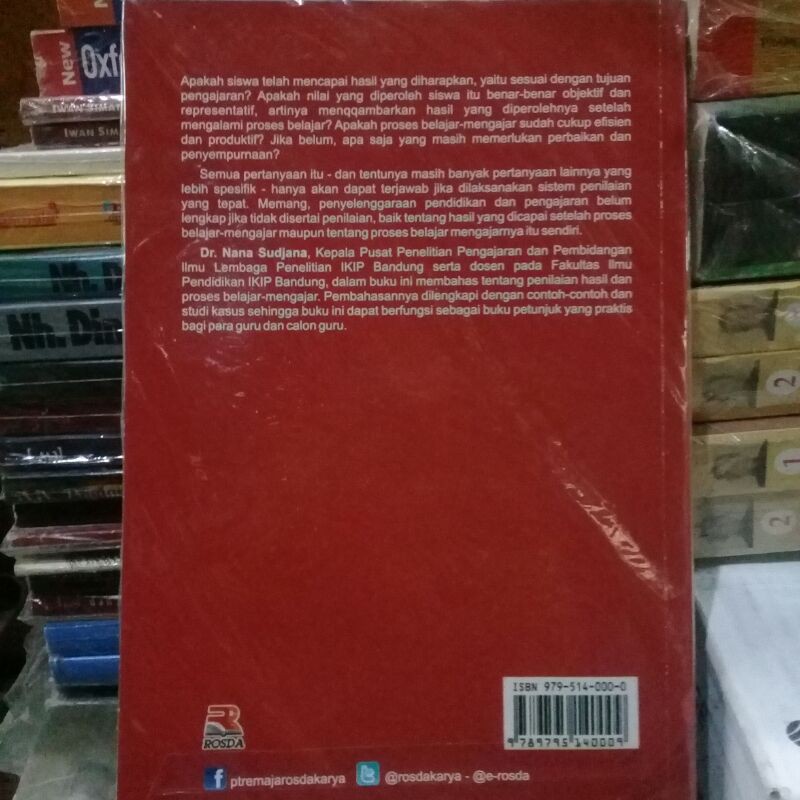 Penilaian Hasil Proses Belajar Mengajar