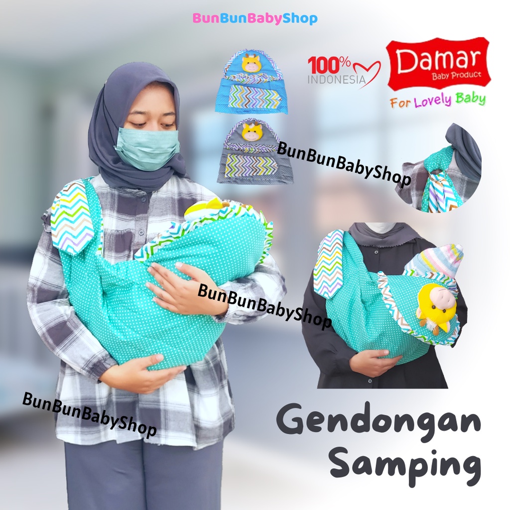 DAMAR Gendongan Bayi Samping Gendong Boneka Ring Sling Perlengkapan Baby Newborn Travelling Peralatan Baru Lahir Bunbunbabyshop