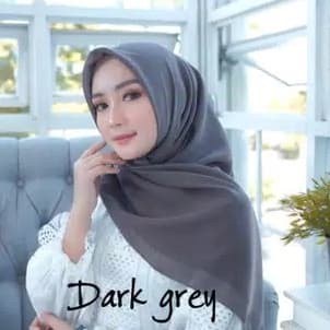 alfatih store segiempat Zipper Bella Square Lasercut Polycotton Hijab Zipper Polos Jilbab Resleting Ziper Bella Square Hijab Instan Terbaru Kekinian