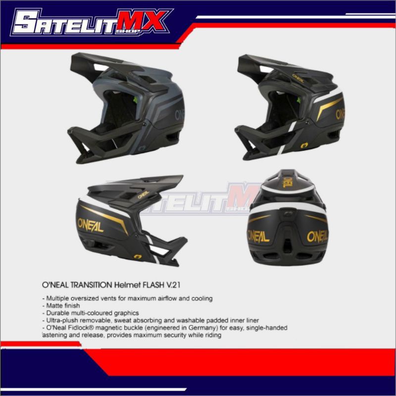 HELM MTB ONEAL TRANSITION . HELM DOWMHILL ONEAL