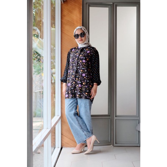 MIYASA GLOW GARDEN ORI BY KALANI LABEL.READY(SIAP KIRIM)