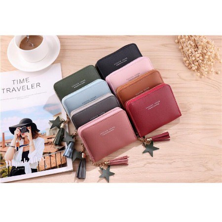 Bayar di tempat Dompet Import wanita Korea import dompet lipat