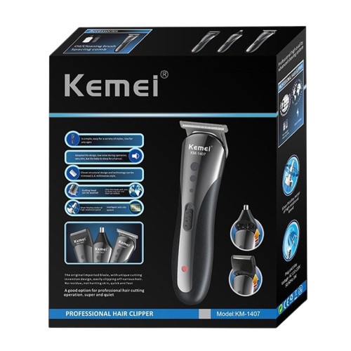 COD kemei hair clipper km-1407 cukuran rambut,kumis,jenggot,bulu hidung CUKURAN KEMEI km-1407 TERMURAH