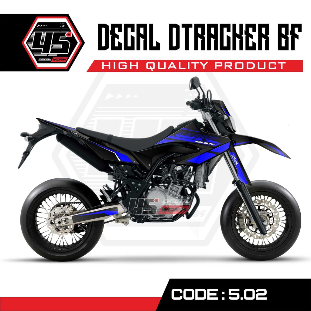 DECAL WR155R SIMPEL HITAM