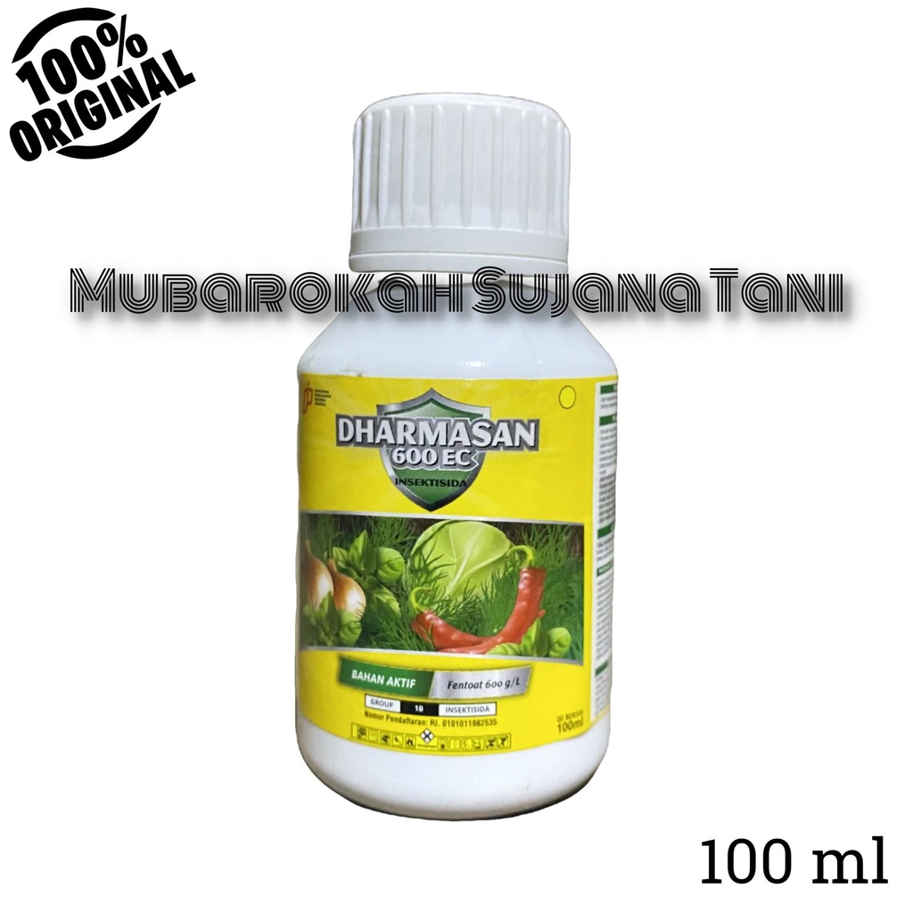 Darmasan 600EC 100 ml Original Obat Hama Ulat dan Tikus Sawah dharmasan
