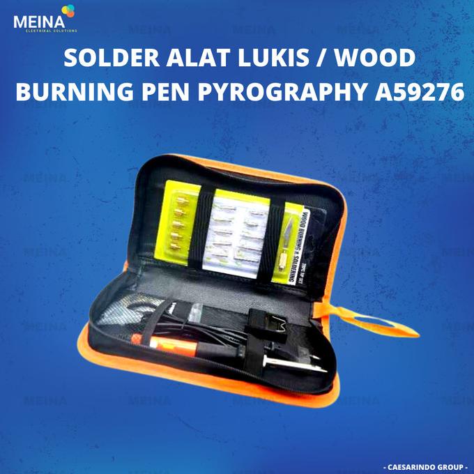 

SOLDER SET ALAT LUKIS / WOOD BURNING PEN PYROGRAPHY A59276 / SOLDERING