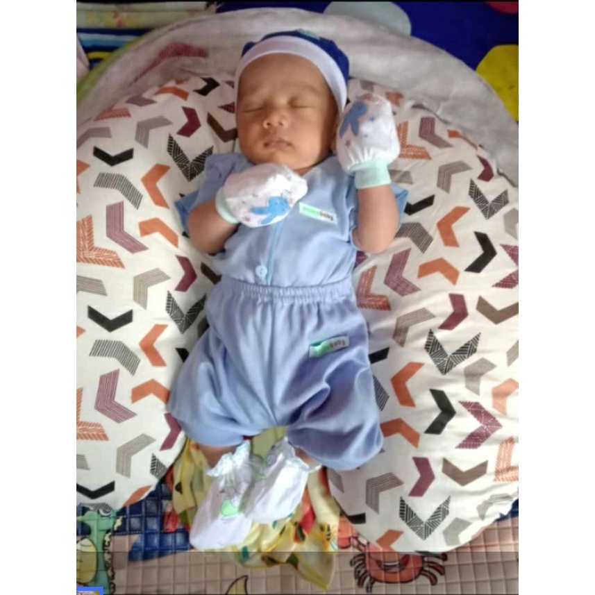 39 Pcs Paket Perlengkapan Bayi Baru Lahir Celana Baju Kado Setelan Anak Newborn Baby Gift Set Girl Boy Baju Bayi Perempuan Baju Bayi Laki Paket Hemat Baju Bayi Polos Persiapan Persalinan