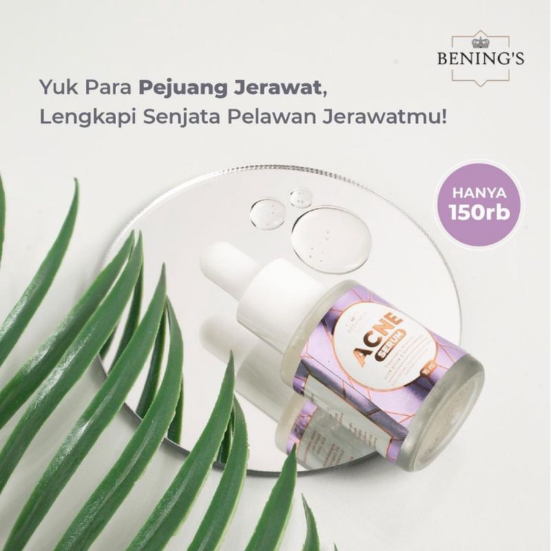 BENING'S ACNE SERUM JERAWAT DR OKY PRATAMA