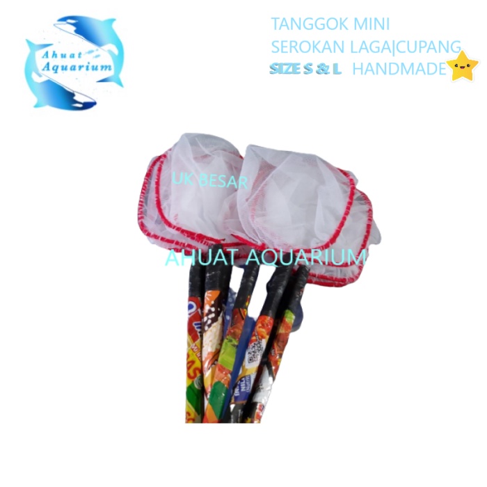 TANGGOK IKAN CUPANG / LAGA (SEROKAN)