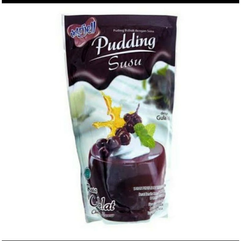 

pudding susu coklat nutrijell 145gr