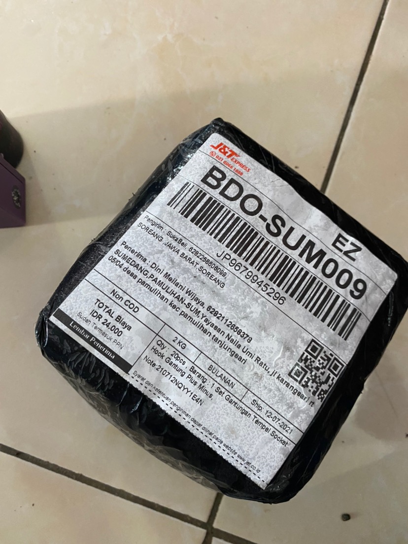 1 Set Gantungan Tempel Socket Hook Gantung Plus Minus