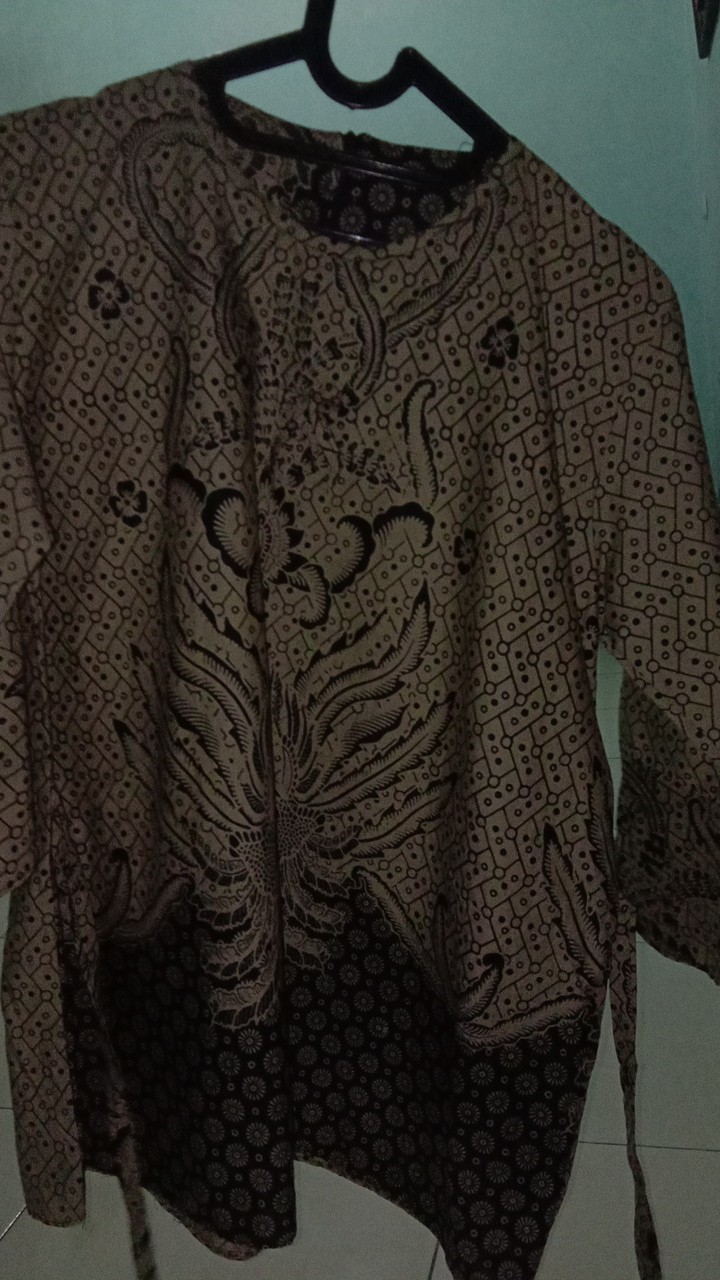 Atasan Batik Dolby Dolbi Dobby Doby Tenun Sutra Tulis Halus Katun Atbm Baron ,sarombit Atasan