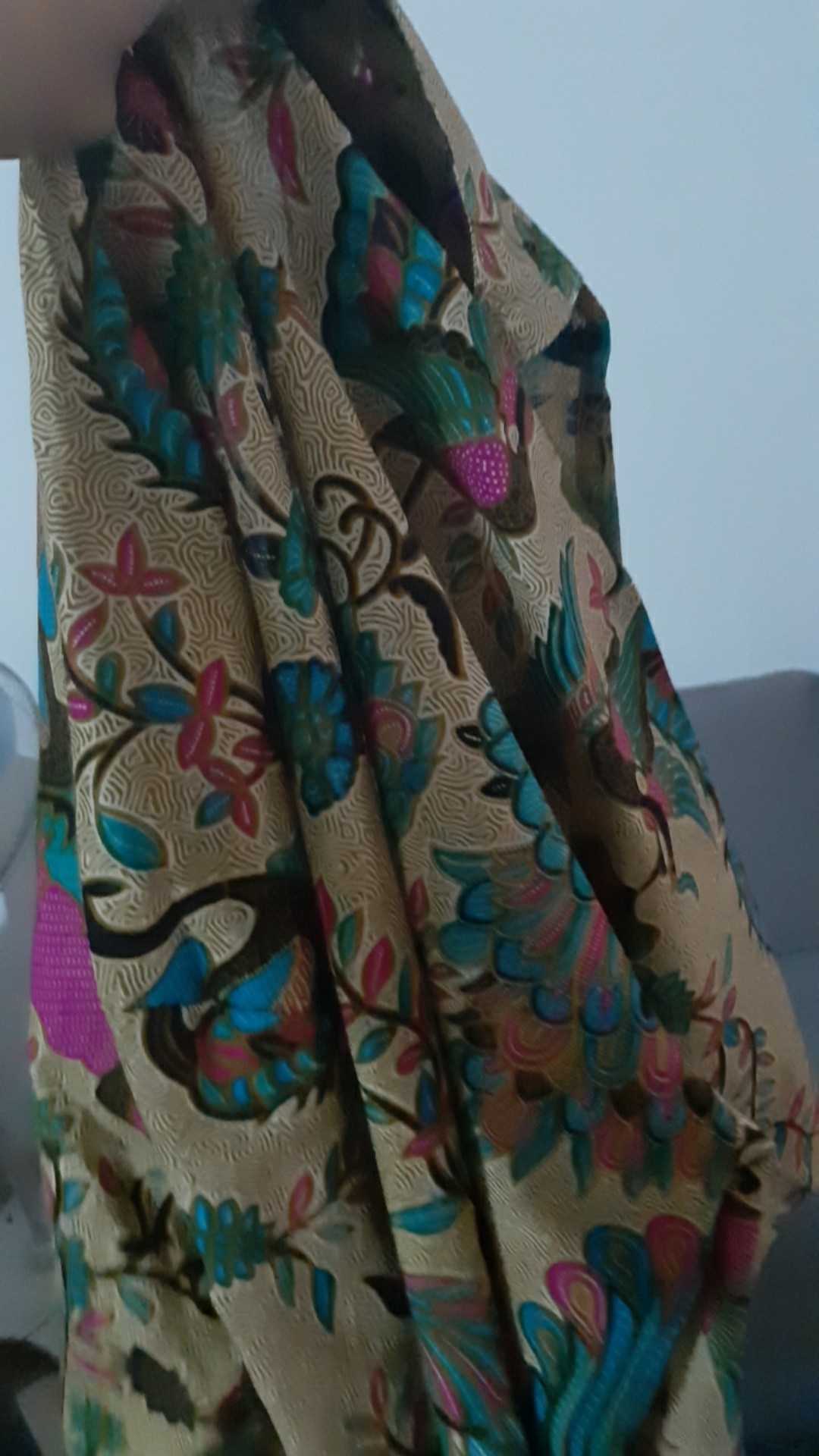 Size M L Xl Xxl 3xl 4xl 5xl Bswart Batik Hrb026 Kenongo Hem Pendek Padi Pekalongan M L Xl Batik Pria