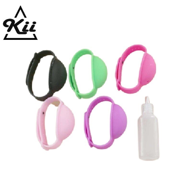 Gelang Hand Sanitizer Portable - Silikon Dispenser Sanitizer 10ml