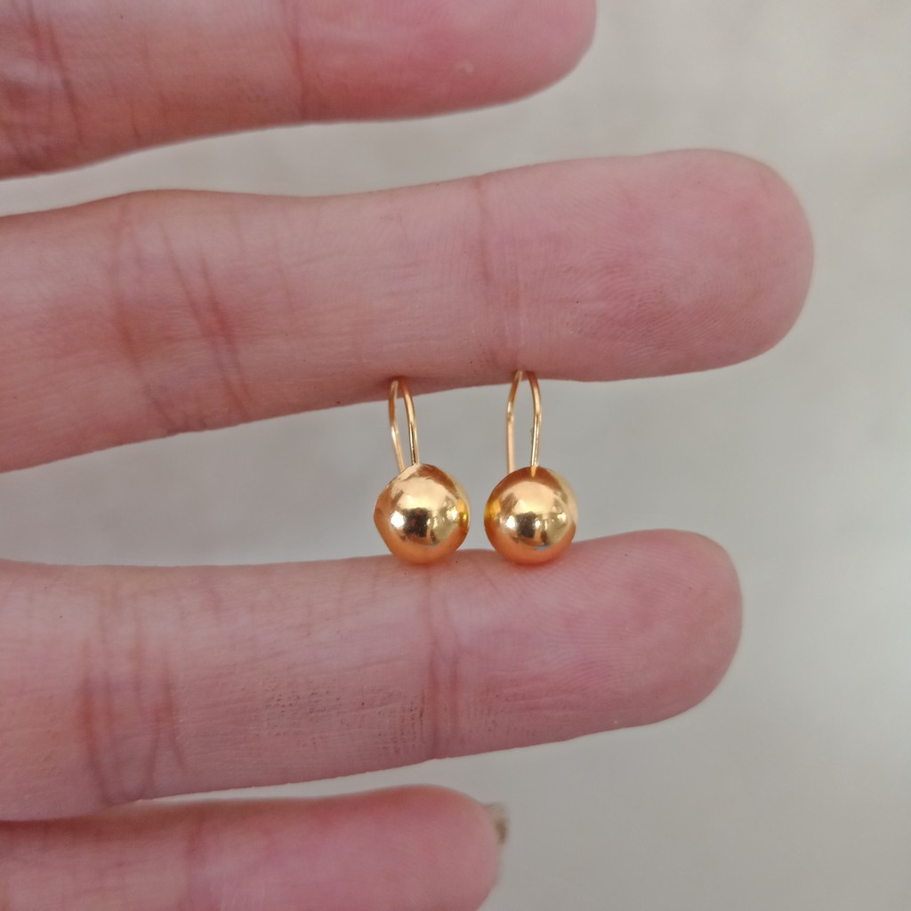 anting gantung merica desi anak dan dewasa emas asli kadar 700 70% 16k 22 gold