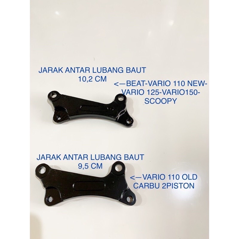 BREKET CAKRAM 260mm VARIO SCOOPY GENIO SPACY BEAT PLAT BREKET VARIO 150/VARIO 125/vario 110/BEAT KARBU/BEAT F1/scoopy karbu/scoopy f1/genio/all spacy breket cakram 260mm