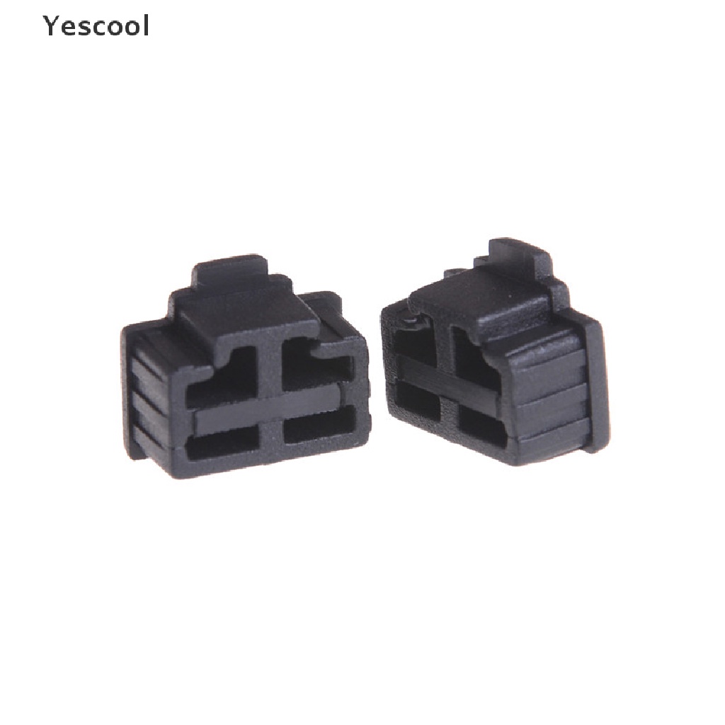 Yescool 10Pcs Cover Pelindung Port Ethernet RJ45 Anti Debu Warna Hitam