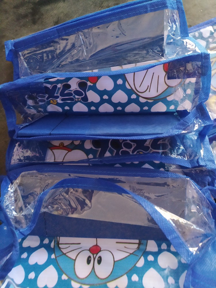 [cod] 4 In 1 Murah Rak Gantung Doraemon Hello Kitty Hbo Karakter Dinding Murah Hijab Kosmetik Sepatu