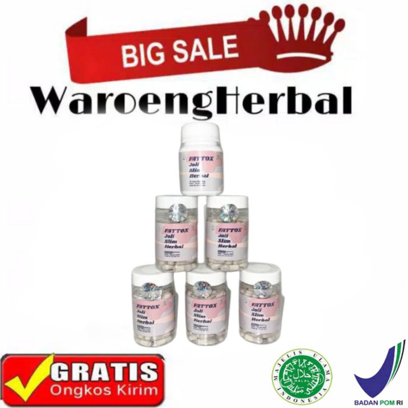100% ORIGINAL FATTOX FAST SLIM ( 30 kapsul) TERBARU AMPUH DIET PELANGSING