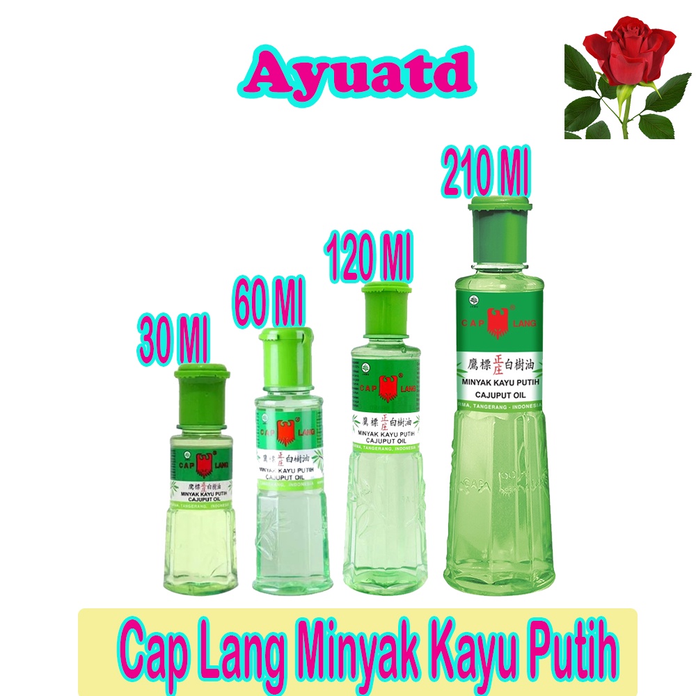 Minyak Kayu Putih Cap Lang 30 60 120 210 ml