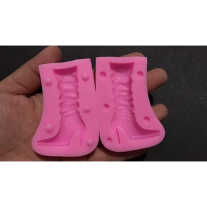 boots shoes mold clay cetakan resin cetakan fondant mold