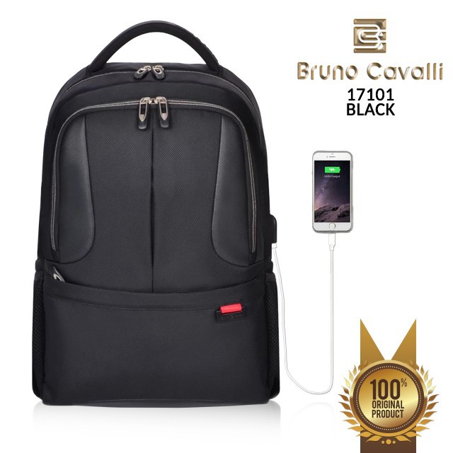 BRUNO CAVALLI 17101 TAS PRIA RANSEL PRIA RANSEL BRUNO CAVALLI TAS KERJA TAS SEKOLAH TAS COWOK
