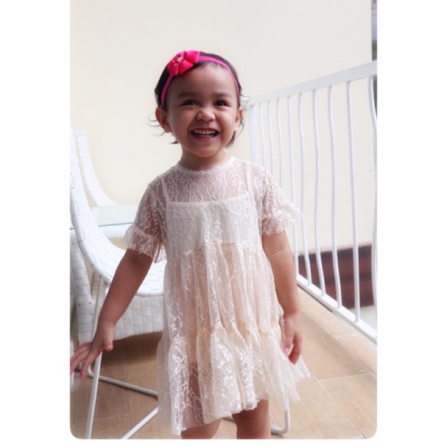 Baju anak perempuan Gaun pesta Dress anak brokat