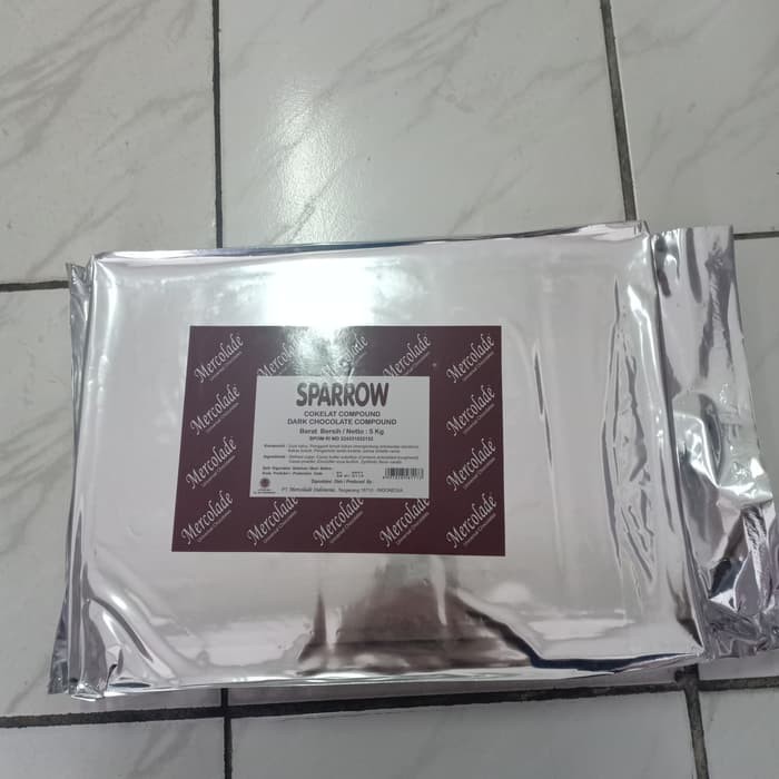 

Mercolade Sparrow dark coklat compound 5kg