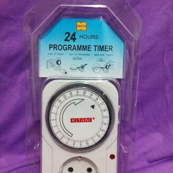 HELES Timer Manual 24 Jam/Alat Pengatur Waktu Manual 24 Jam