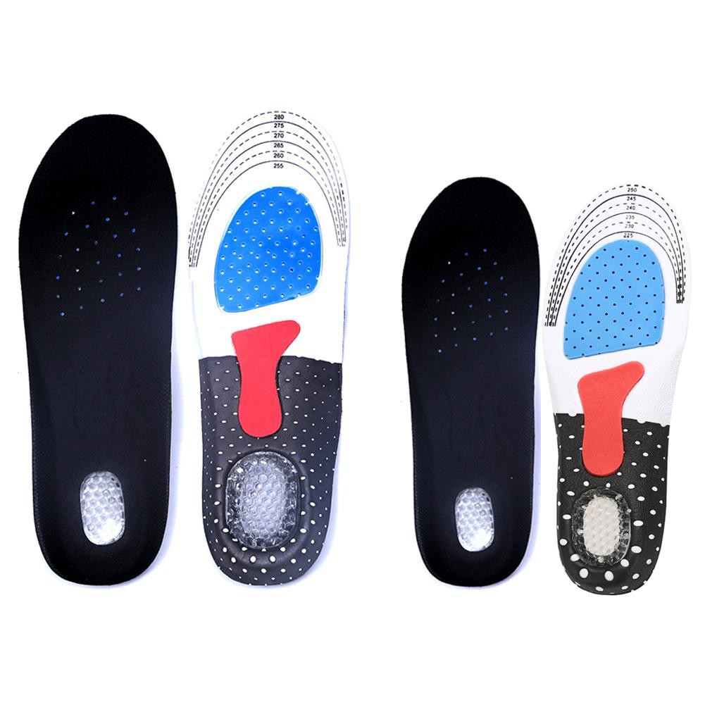 1 Pair Men Women's Orthotic Arch Support Sport Shoe Gel Massaging Insole Run Pad
