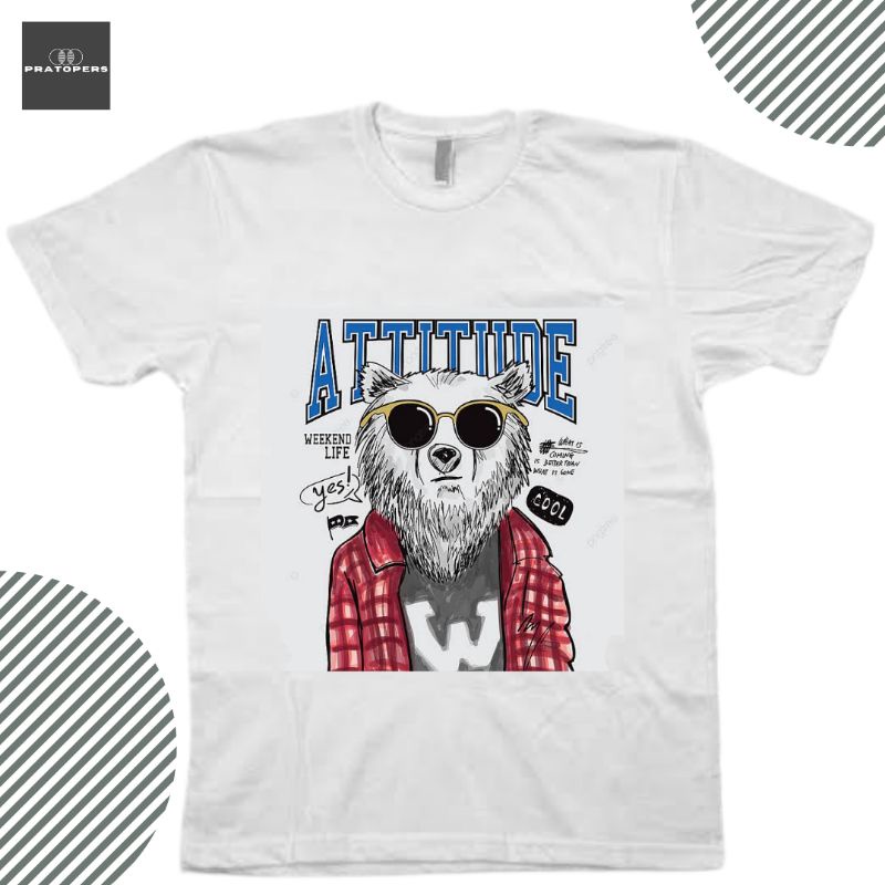 Baju Kaos Simple | Kaos Attitude