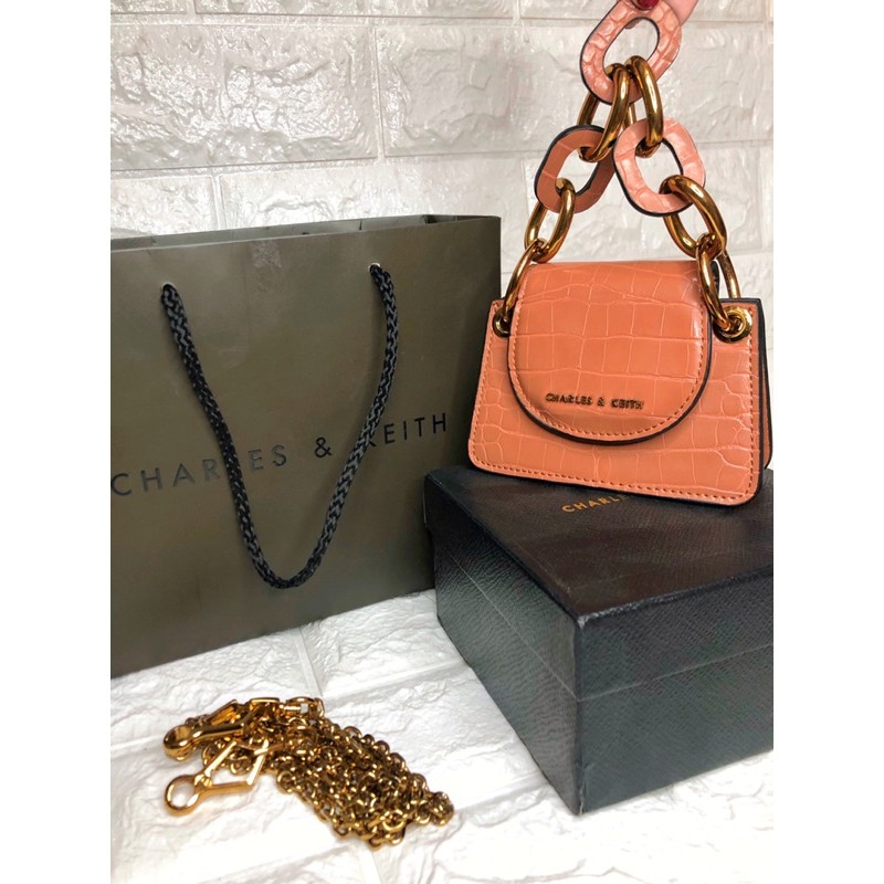 PRELOVED ORIGINAL CHARLES AND KEITH MINI BAG