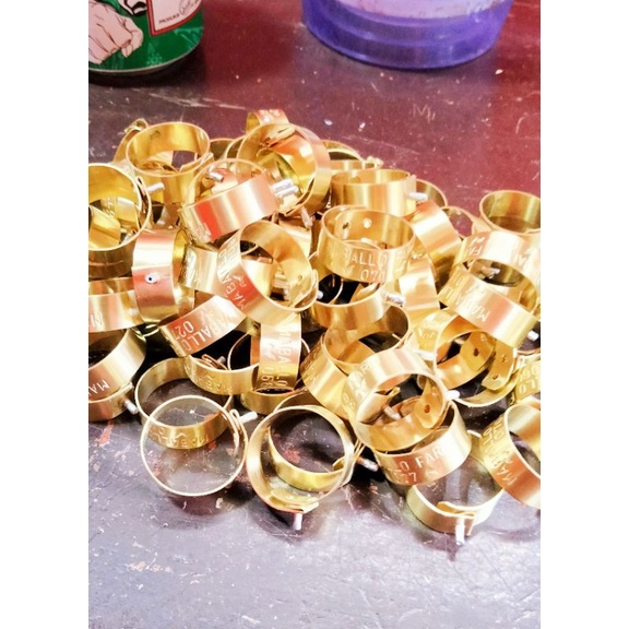 gelang kaki ayam Bangkok_Dmt(2,8cm)_perlusin isi12 pcs.