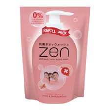 Zen Antibacterial Body Soap Refill - 400mL