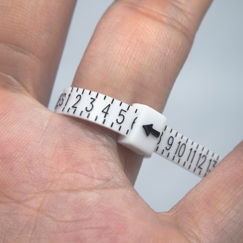 Pengukur Jari Cincin Pria Wanita Standard Umum US International / Ring Sizer Finger USA