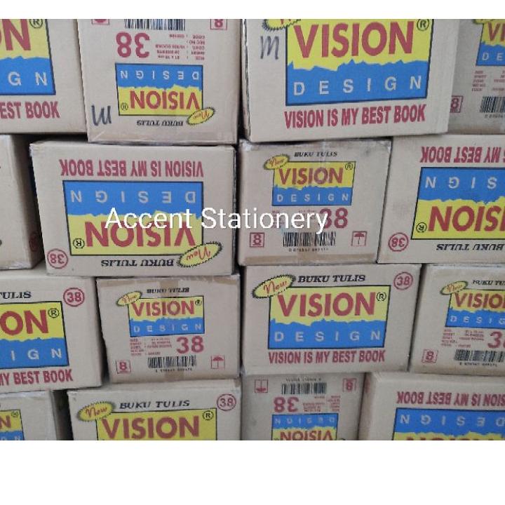 

CS4k4Jy--Buku Tulis Vision 38 Lembar per pak Isi 10
