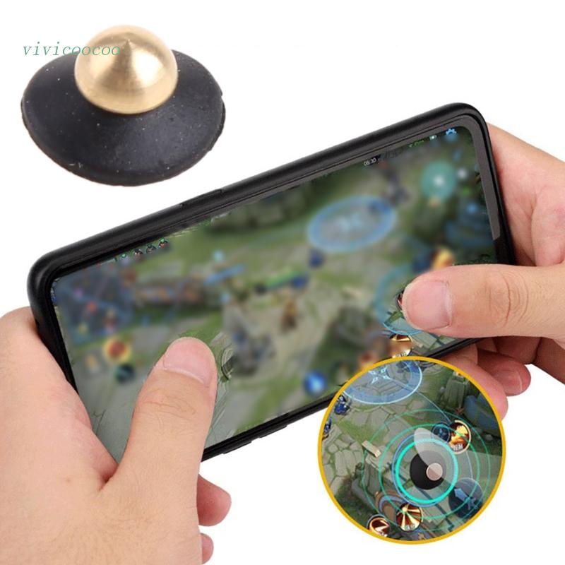 Vivi Joystick Gamepad Controller Game Layar Sentuh Bentuk Bulat