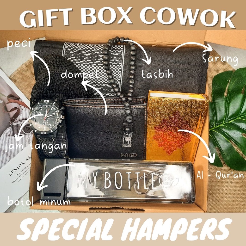 

[READY] PAKET HAMPERS PRIA | GIFT BOX COWOK