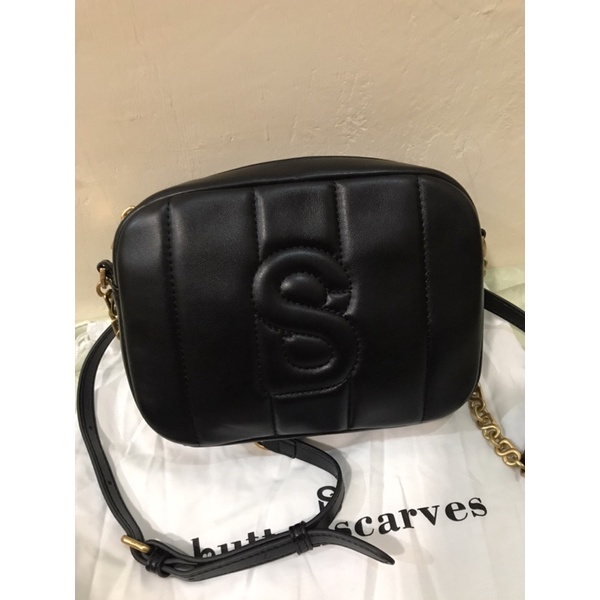 Nena Bag Black Buttonscarves