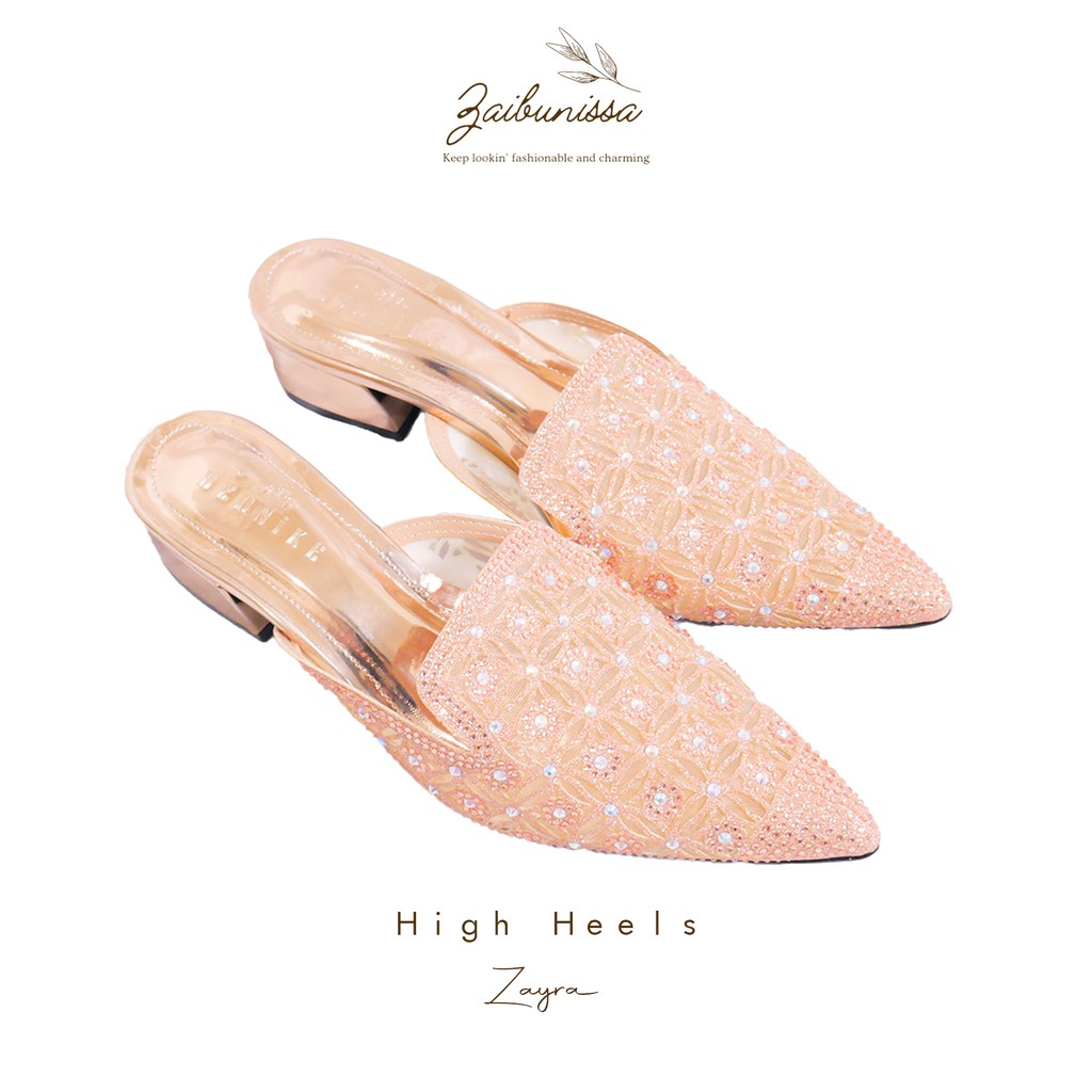 Zayra 3 cm - Sepatu Heels Wanita Shoes Heels Sepatu Hak Pesta Wanita 3CM Sepatu Pesta Wanita