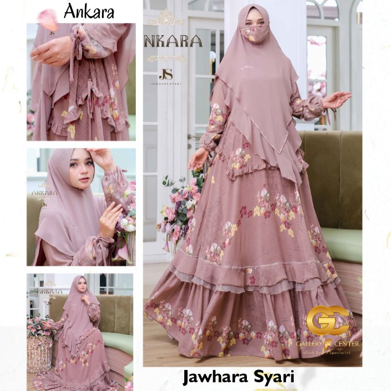 ANKARA BELEZA TURCA SERIES Original By Jawhara Syari. Gamis set premium elegan look cantik luar bias