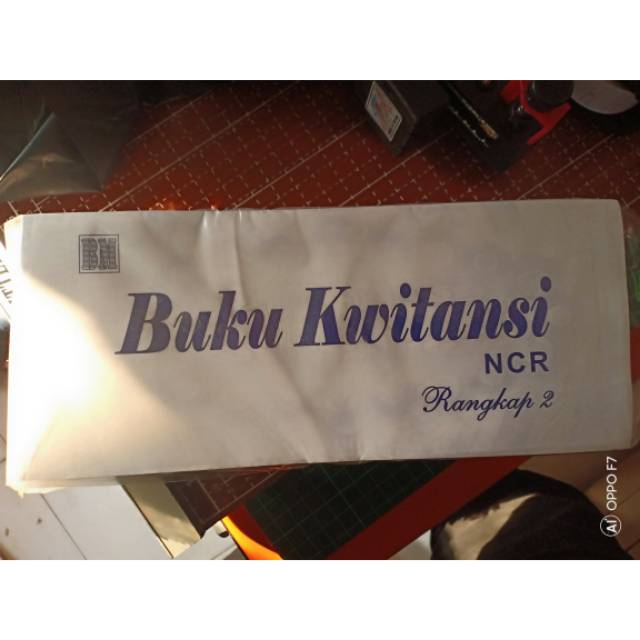 

Kwitansi 2 ply 1 pcs