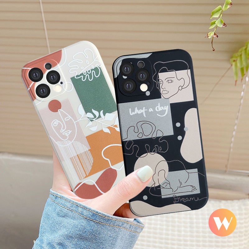 Soft Case Silikon TPU Motif Geometri Untuk Infinix Hot 10 11 9 Play 11s 10 Lite 10T 10S 5 6 Note 8