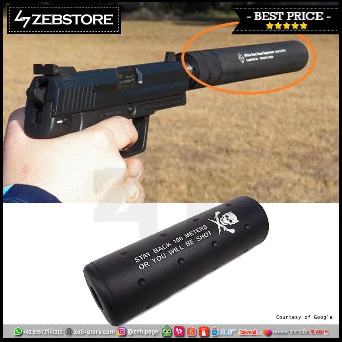 Best Seller] Silencer Airsoft Aluminium M4 Ccw 11Cm
