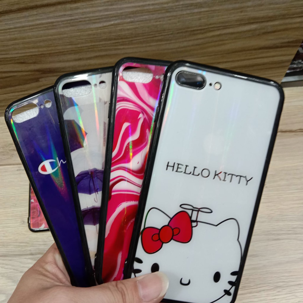 XIAOMI REDMI 5A,REDMI 6 PRO/MI A2 LITE,MI A2/MI 6X HARD CASE MOTIF FUZE GAMBAR PELANGI GLOSSY