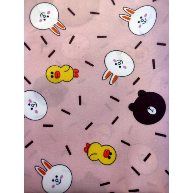 bantal kucing / kasur tempat tidur kucing anjing musang kelinci matras hewan pet bed tempat tidur hewan-LINE PINK