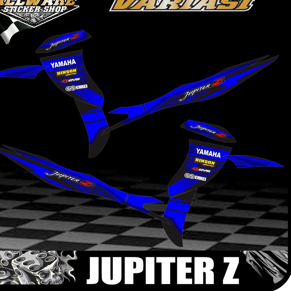 Baru Kejutan Decal Striping Jupiter Z/Burhan Motif Road Race 01