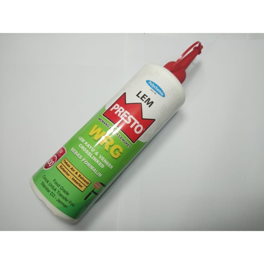 LEM KAYU RAPESCO PRESTO VEENER MEBEL HIJAU 600GR / LEM KAYU PRESTO WRG ALIPHATIC HIJAU/Waterproof Le